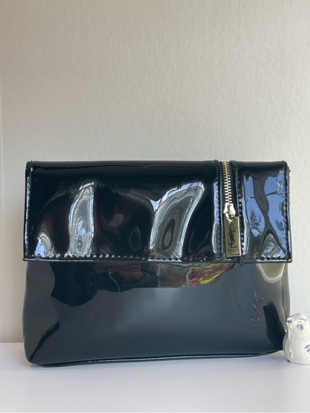 Yves Saint Laurent Black Beauty Pouch Clutch